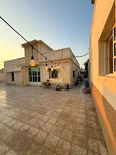 House for sale in the Al-Ghafiyah area – the house area is 8,035 square meters.. - The villa has 4