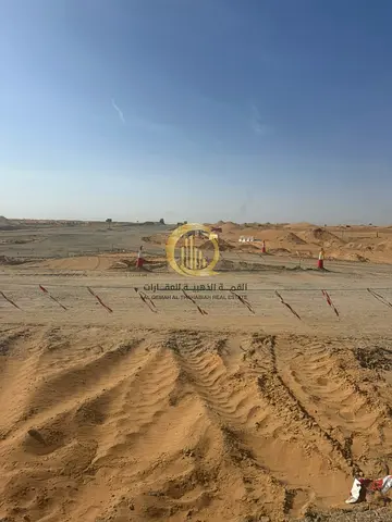 For sale: residential land in Brashi area, Al-Badia suburb Area: 14,848 sq ft G+1 permit. Freehold ownership for all nationalities