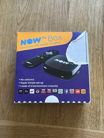 NOW LIVE TV Box streaming media player (worldwide 1 subscription box)