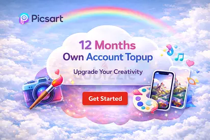 Picsart 12-Month Account Top-up