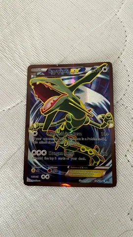 Rare Rayquaza EX Pokémon Card