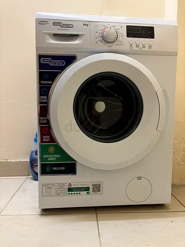 Super General 6kg Front Load Washing Machine - Excellent Condition