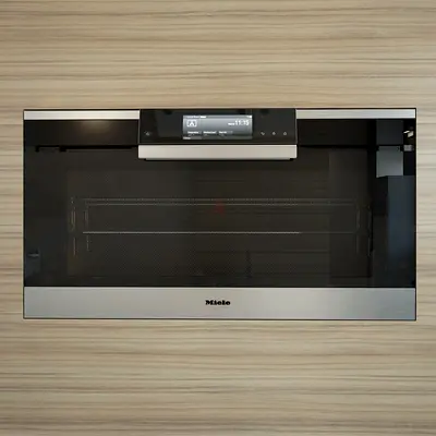 Miele 90cm Pyrolytic Electric Wall Oven H6890BP