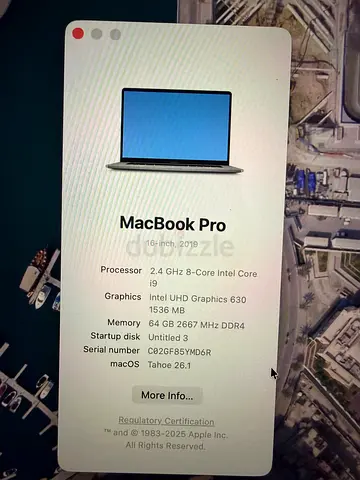 MacBook Pro (Retina) - 15-inch, 2019 - Good Condition