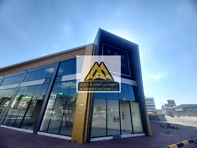 Brand-New Commercial Shops for Annual Rent in Al Jurf 2, Ajman | Mezzanine | Prime & High-Traffic Location