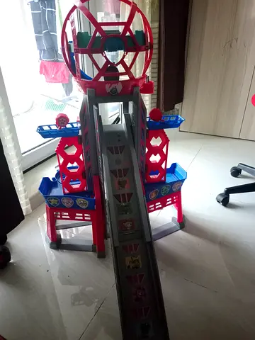 Paw patrol toy tower for babies and toddlers