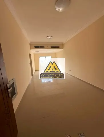 2 Bedroom Hall Apartment for Annual Rent in Al Jurf 3 Ajman, First Occupancy, 3 Bathrooms, Master Rooms, Balcony, Built-in Wardrobes, Central AC