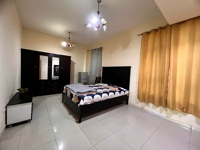 Spacious Bedroom with Separate Washroom