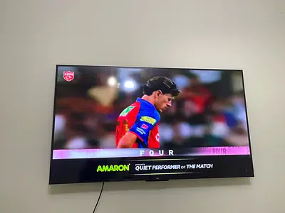 42-55 inch Flat Panel LED TV - Wall Mounted, Good Working Condition