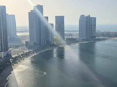 🏡 For Sale | 1-Bedroom Apartment with Al Khan Lagoon View – Prime Location 🌊✨