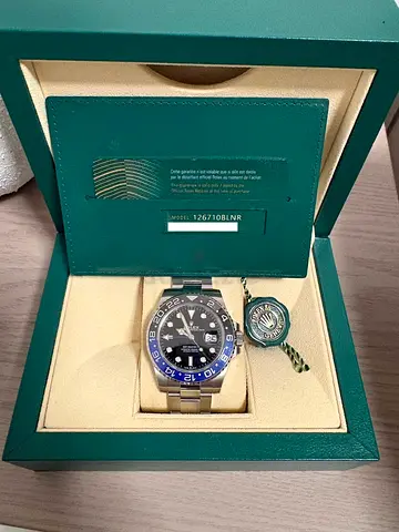 Rolex GMT-Master II “Batman” – Full Set – Oyster Bracelet