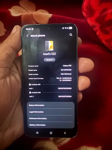 Samsung Galaxy S22 - Good Working Condition