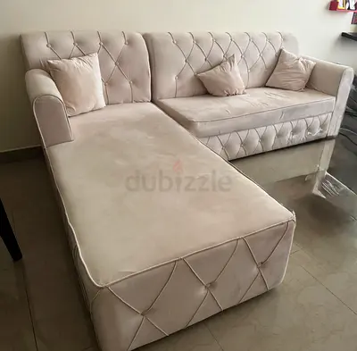 L-Shaped Sofa in Abudhabi- Good Condition