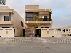 Luxury villa for sale in Al-Haliyo 2 – 5 master bedrooms | Two floors + roof | Two living rooms an