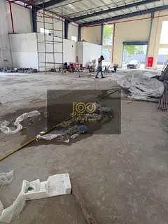 Available warehouse for rent in Umm Al Quwain – Umm Al Thuoob, with 25 kW electricity.