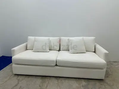 Excellent condition cratebarrel three seater sofa