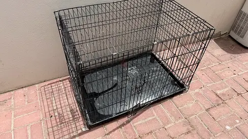 Foldable Metal Dog Crate