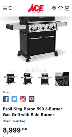 Premium Gas Grill for Sale