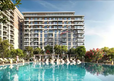 Furnished 1BR Apartment | Golf & Pool View | Golf Point Tower 1, Emaar South