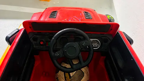 Red Jeep For Kids