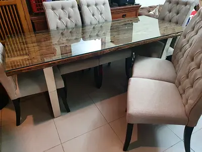 Marina Railway Dining Table ONLY TABLE