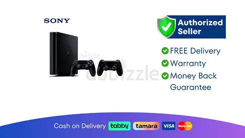 Sony PlayStation 4 - Slim - 500 GB with 2 Controller 
Brand New | Warranty | FREE Delivery