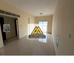 Apartment in Al Nuaimiya 3, one bedroom and living room, balcony, central AC, spacious, behind Safee