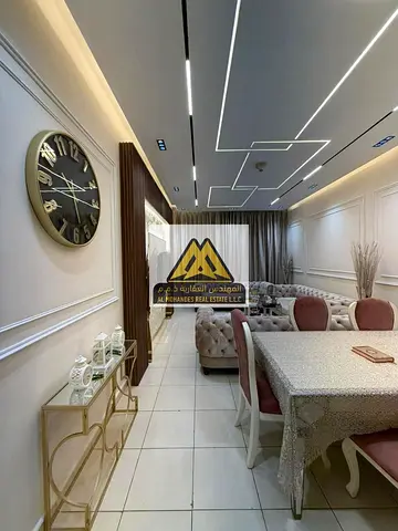 2 Bedroom Hall Apartment for Sale in Ajman One Towers, Fully Furnished, Strategic Location Near Corniche and Services, 174 m², Ready to Move In