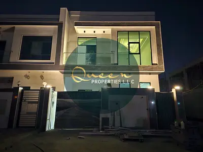 تاون هاوس أول ساكن في الحليو 2 عجمان 4 غرف ماستر + مجلس وصالة + مطبخ كبير، تشطيب فاخر