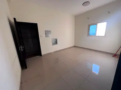One bedroom and living room, second row from the Corniche, two bathrooms, balcony with sea view, master bedroom, large area, family building, regular