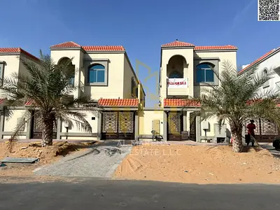 Luxury villa for sale directly from the owner at an amazing price with no down payment, including electricity, water, and air conditioning units.