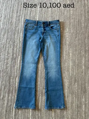 American Eagle light blue jeans size 10