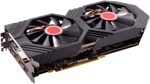 XFX Radeon RX 580 GTS $% Edition 1386MHz OC+ 8GB GDDR5 VR Ready Dual BIOS 3xDP HDMI DVI AMD Gra