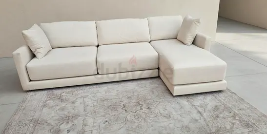 Cratebarrel deep sectional sofa