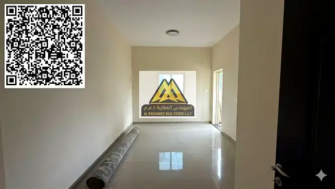 A distinctive apartment for annual rent in Al Nakheel 1 area of ​​Ajman, located in the second building on Ajman Corniche, giving it a strategic locat