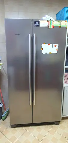 Siemens double door fridge and freezer