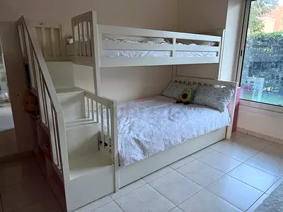 Triple Bunk Bed with 3 mattresses