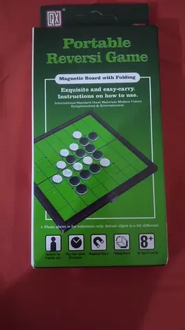 Portable mobile reversi board games ( known also as othello) very fun boardgame