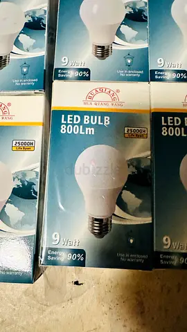 17x LED Bulbs 9W 800LM Brand New – Bulk Deal 50 AED