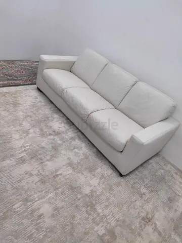 Natuzzi original leather sofabed for sale