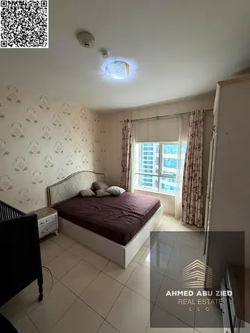 Furnished 1 Bedroom Apartment for Annual Rent in Orient Towers Ajman Sea View Balcony Gym Pool Free Parking AED 35000 4 Payments