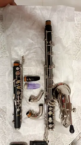 Vento professional bass clarinet low C key