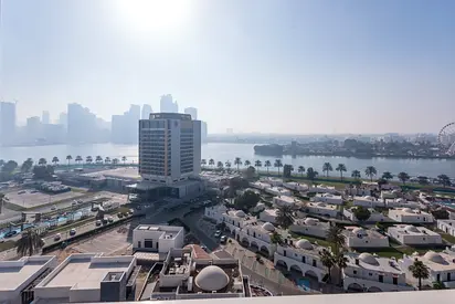 6 Months Free | Free AC Parking | Office Sea View Al Majaz 3 | 1345 SQFT | Prime Commercial Building Included Attestation