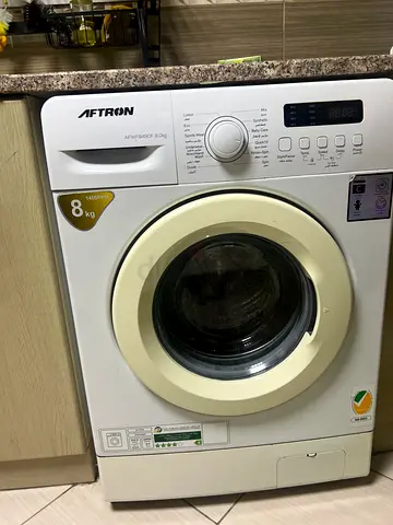 8kg Aftron Front Load Washing Machine - Good Working Condition