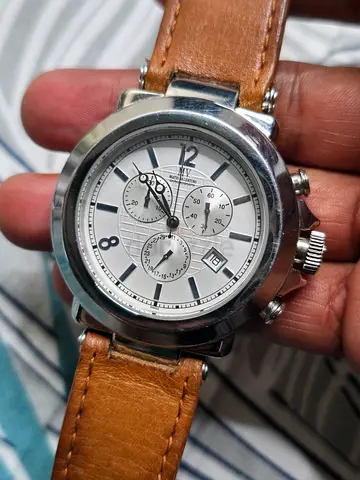 Matio Valentino MV-250M watch featuring an 18K gold electro-plated