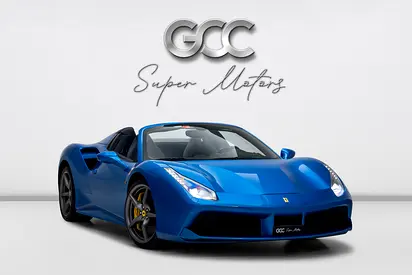 2016 FERRARI 488 SPIDER BLU STERLING - CARBON FIBRE - LIFTER