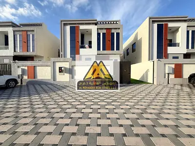 فيلا للبيع في الحليو 1، عجمان | 4 غرف + مجلس + صالتين | مساحة الأرض 3,014 قدم | شامل الكهرباء والماء | جاهزة للسكن