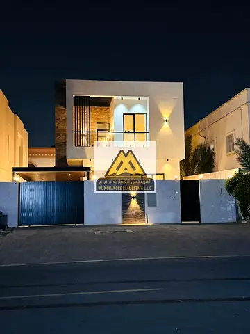 فيلا جديدفي المويهات 2 للبيع بجانب المسجد مباشرة وشارع قار وارتداد امامى10 متر تقريباللباركن الخارجى