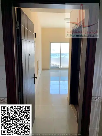 غرفة و صالة  للايجار في منطقة الروضة 2 .قريبة لمخرج دبي