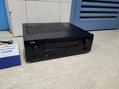 Denon DRA-37 Stereo Integrated 4-channel Amplifier(sub pre-out) with Convertor Adapter